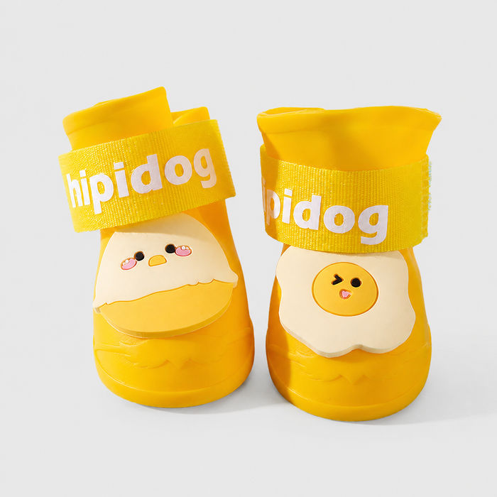 犬用シリコーン レインシューズ